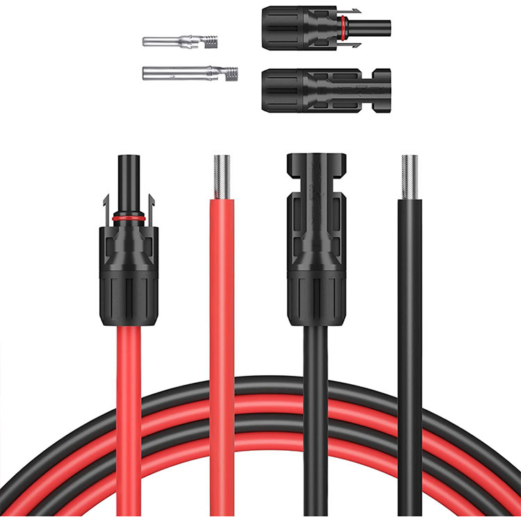 5 фут 10AWG(6мм2) Күн панелинин зымы